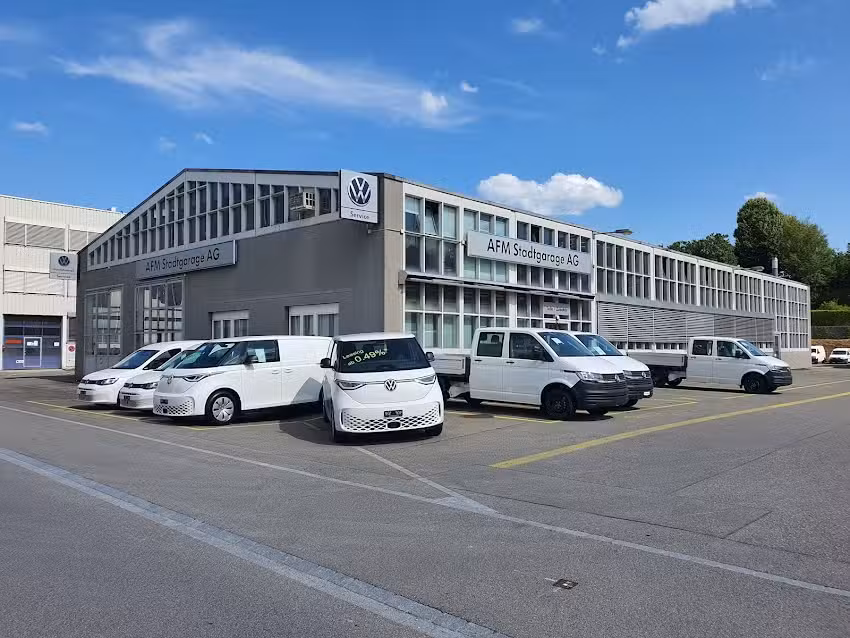 AFM Stadtgarage AG – Il tuo partner Volkswagen Veicoli Commerciali nella regione di Aarau. Officina/Vendita/Auto usate