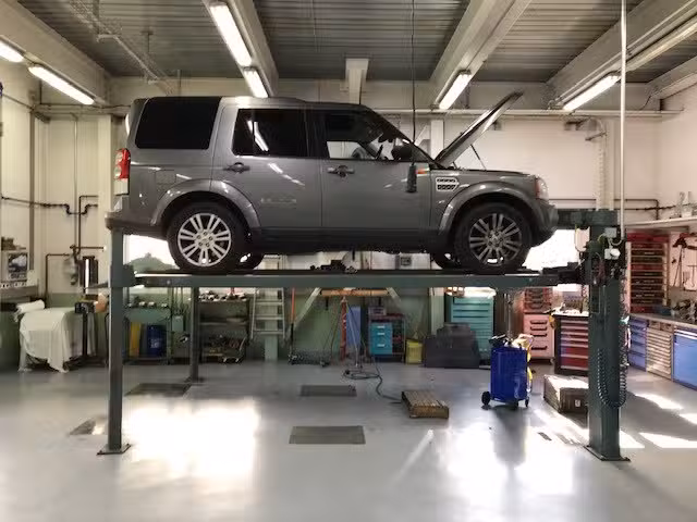 Atelier Land Rover
