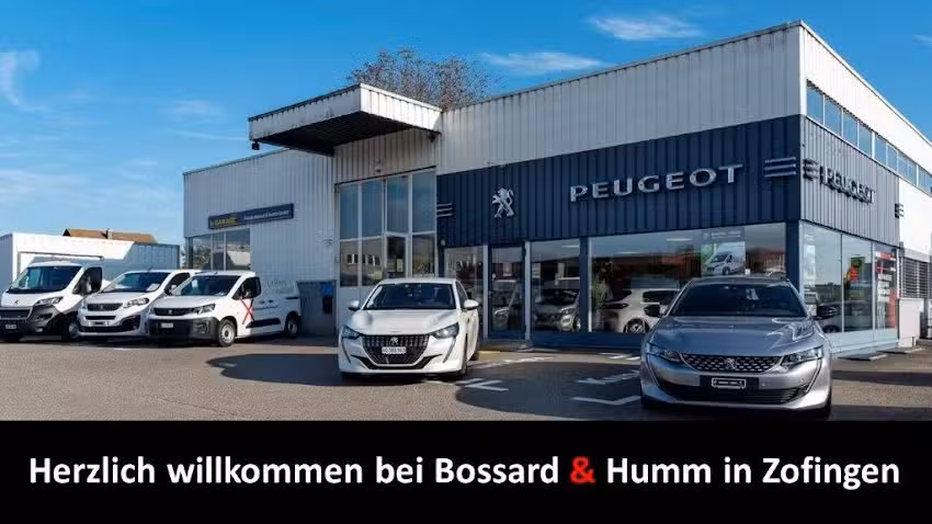 Bossard & Humm GmbH – Tourne Mobil, Rhön Camp, Bravia Mobil, Peugeot Zofingen (Argovia)