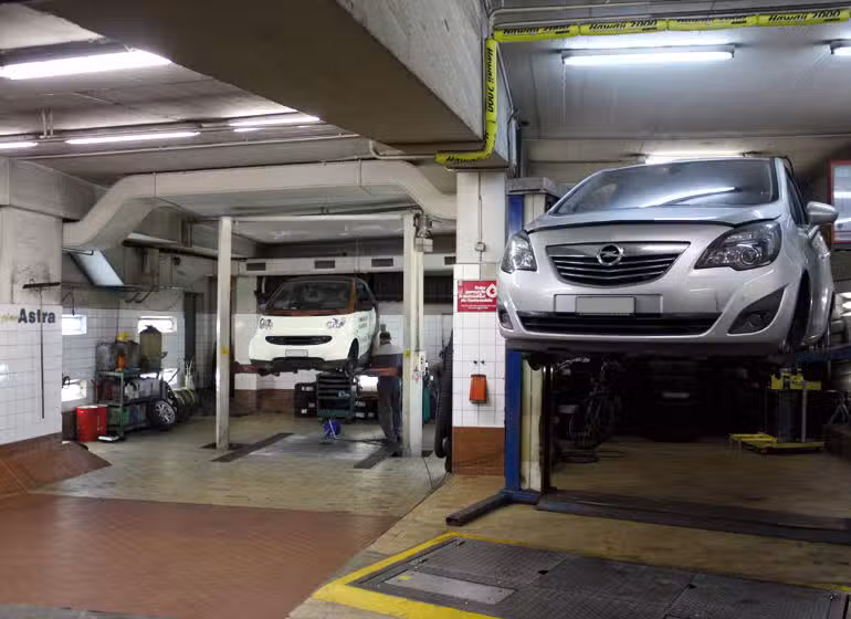 Garage Ruchonnet Gare Lausanne